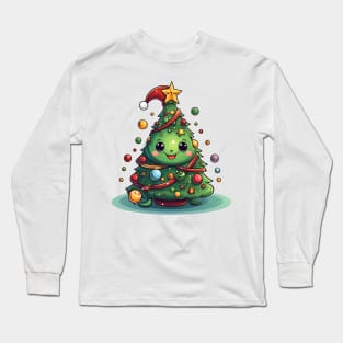 Funny Christmas Tree Long Sleeve T-Shirt